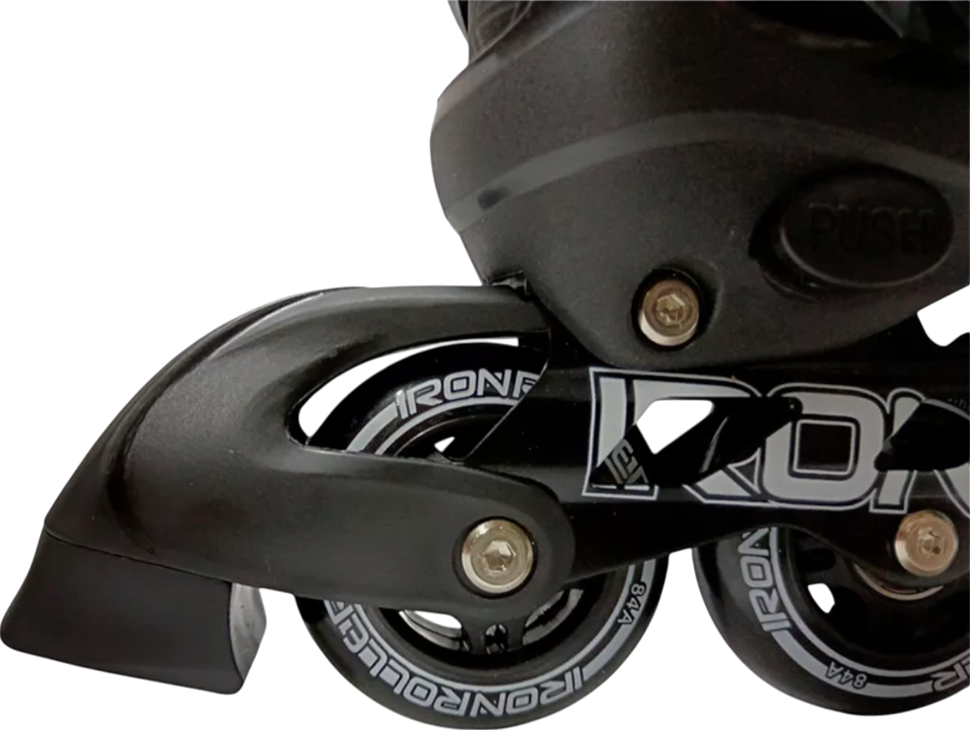 Patines En Línea Ajustables Speed Negro