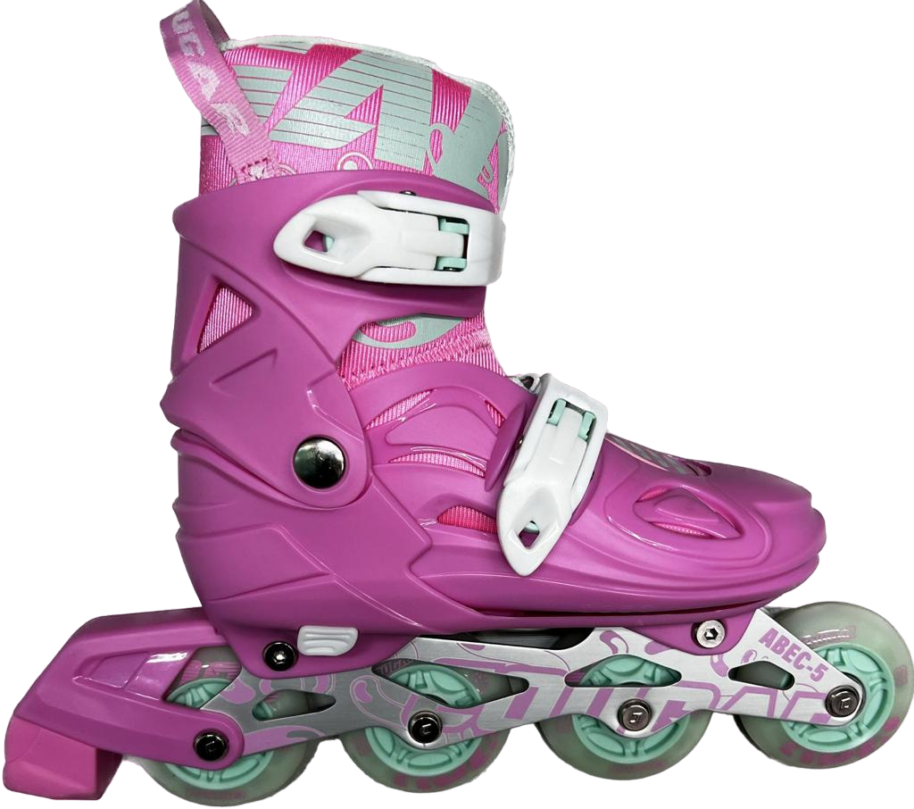 Patines Cougar Ajustables Con Equipo De Protección