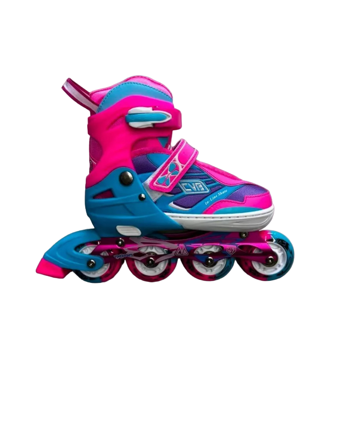 Patines Infantiles Con Casco Y Protecciones