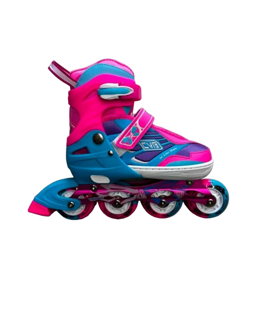 Patines Infantiles Con Casco Y Protecciones