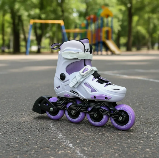 Patines Beta Blanco Lila