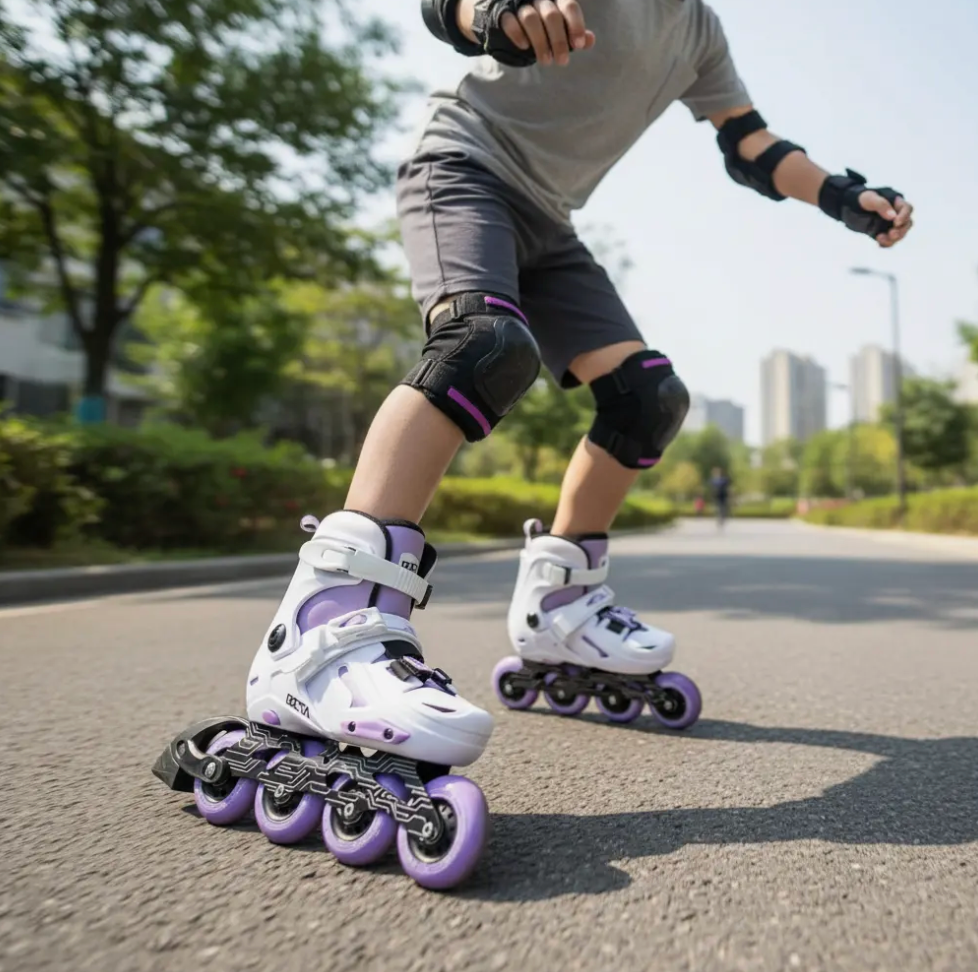 Patines Beta Blanco Lila