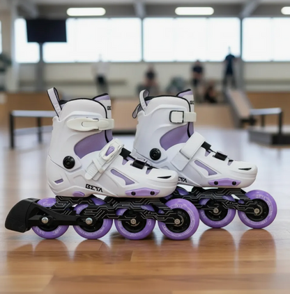 Patines Beta Blanco Lila