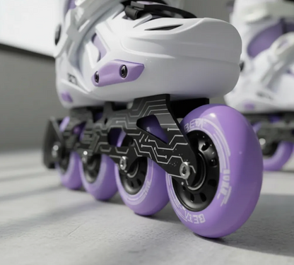 Patines Beta Blanco Lila