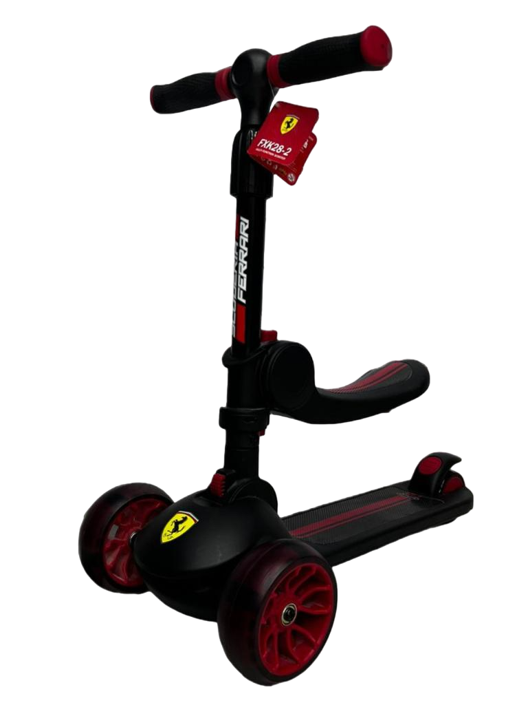 Scooter Infantil Ferrari Con Asiento