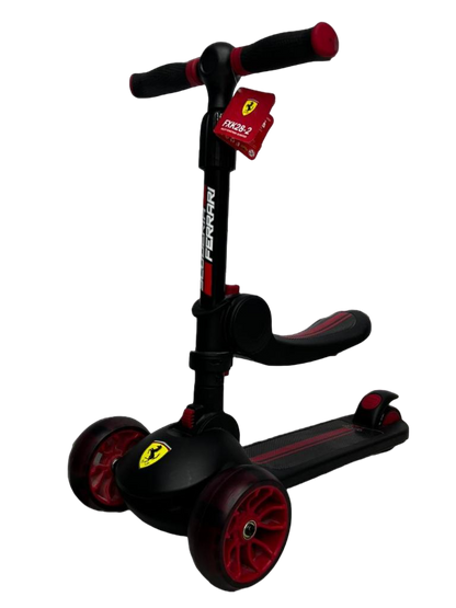 Scooter Infantil Ferrari Con Asiento