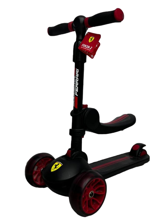 Scooter Infantil Ferrari Con Asiento