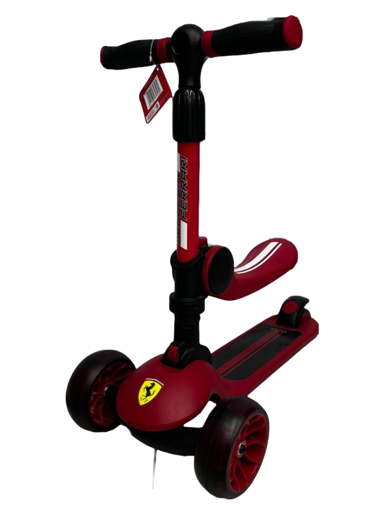 Scooter Infantil Ferrari Con Asiento