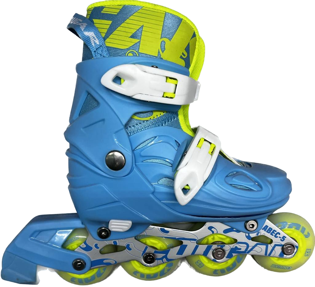 Patines Cougar Ajustables Con Equipo De Protección