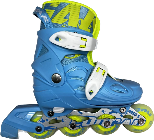 Patines Cougar Ajustables Con Equipo De Protección