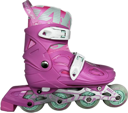 Patines Cougar Ajustables Con Equipo De Protección